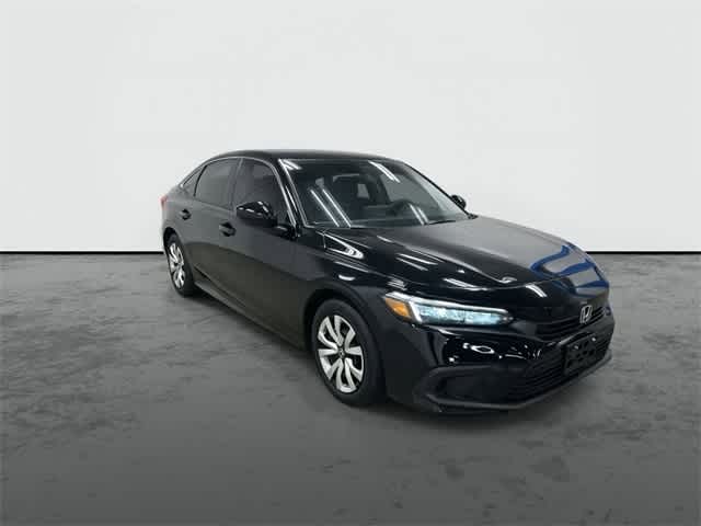 2023 Honda Civic LX Crystal Black Pearl at Lexus Southwest Houston