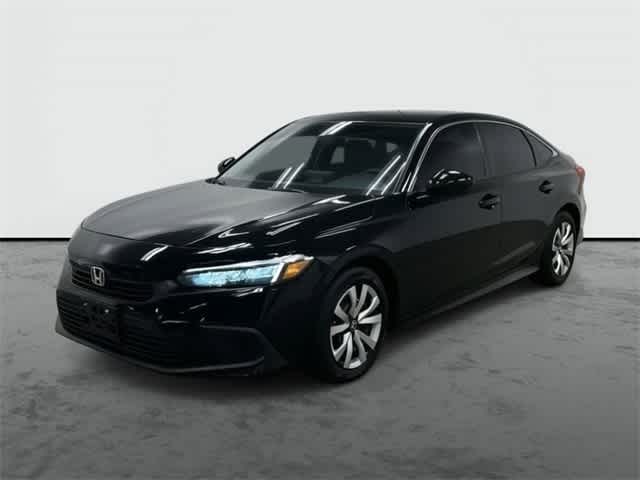 2023 Honda Civic LX Crystal Black Pearl at Lexus Southwest Houston