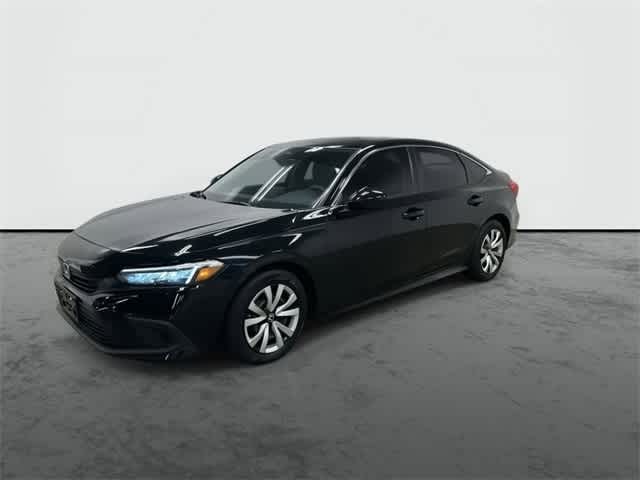 2023 Honda Civic LX Crystal Black Pearl at Lexus Southwest Houston