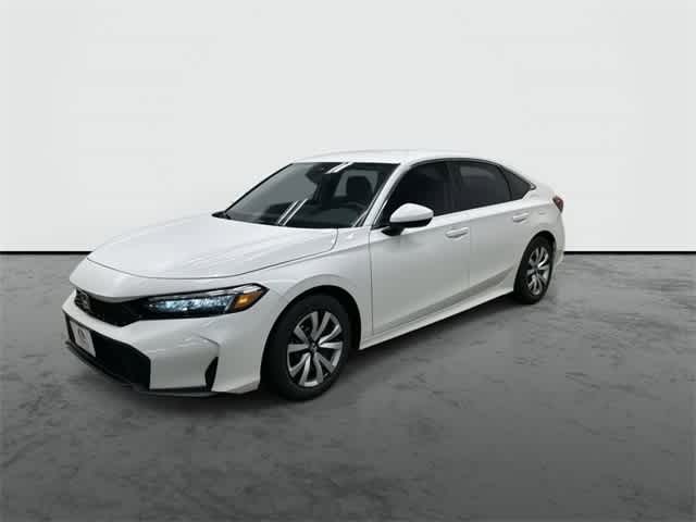 2026 Honda Civic LX Platinum White Pearl at Honda of Clear Lake