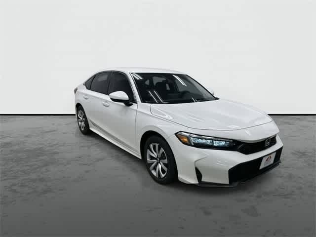 2026 Honda Civic LX Platinum White Pearl at Honda of Clear Lake