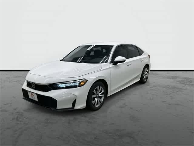 2026 Honda Civic LX Platinum White Pearl at Honda of Clear Lake