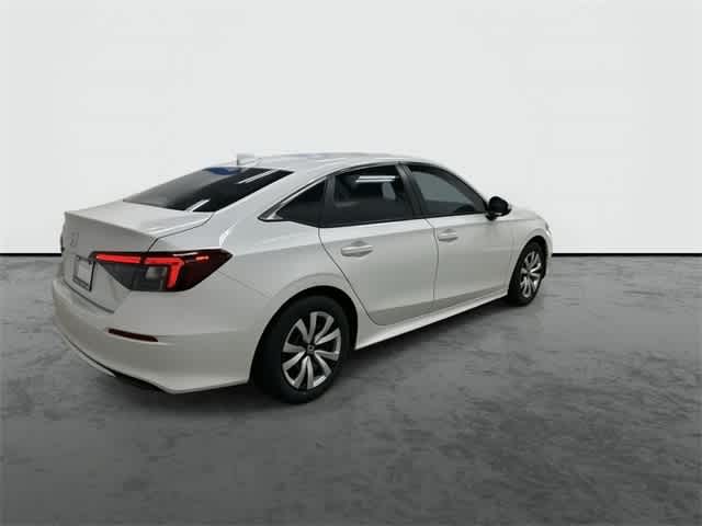 2026 Honda Civic LX Platinum White Pearl at Honda of Clear Lake