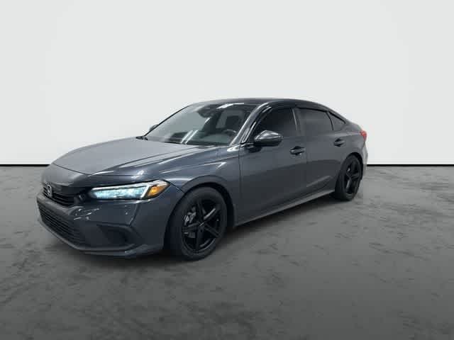 2023 Honda Civic LX Meteorite Gray Metallic at Lexus Southwest Houston