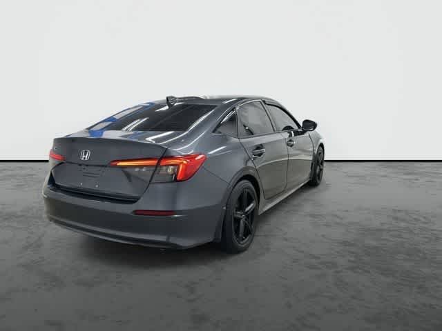 2023 Honda Civic LX Meteorite Gray Metallic at Lexus Southwest Houston