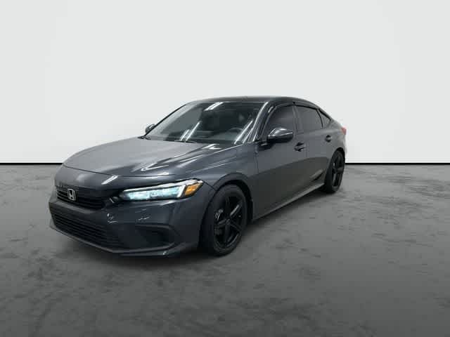 2023 Honda Civic LX Meteorite Gray Metallic at Lexus Southwest Houston