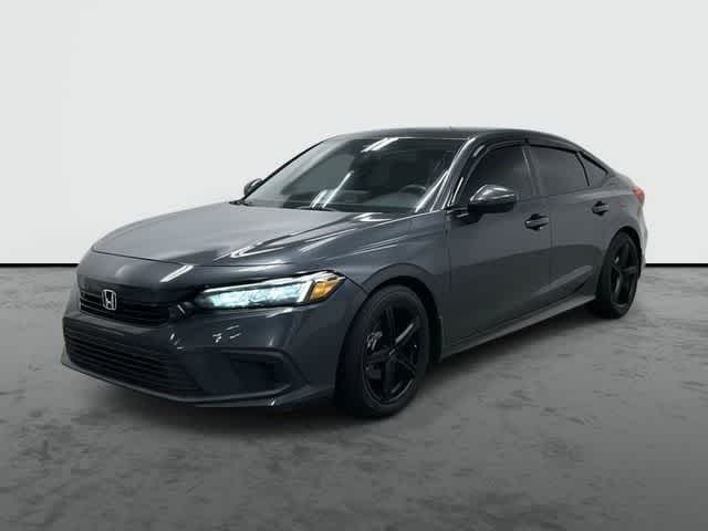 2023 Honda Civic LX Meteorite Gray Metallic at Lexus Southwest Houston