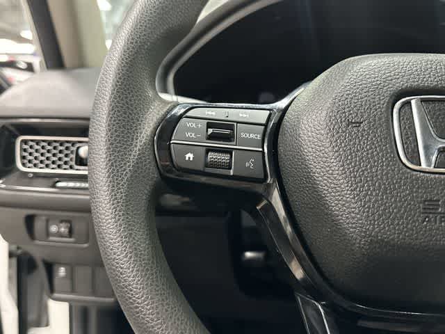 2025 Honda Civic LX Platinum White Pearl at Honda of Clear Lake