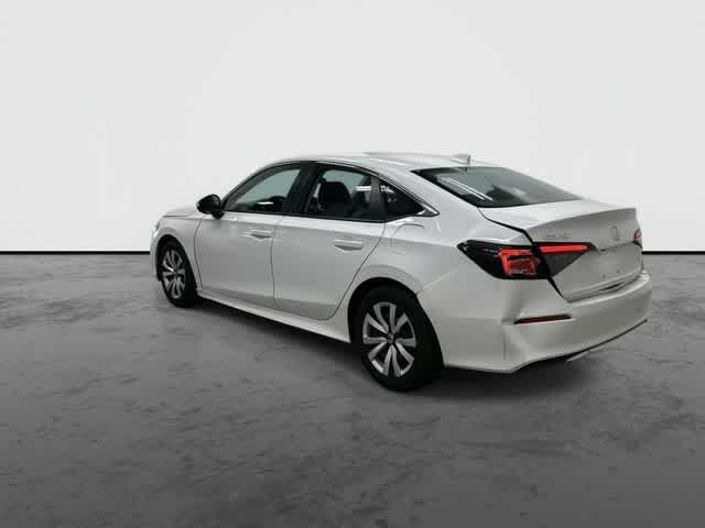 2025 Honda Civic LX Platinum White Pearl at Honda of Clear Lake