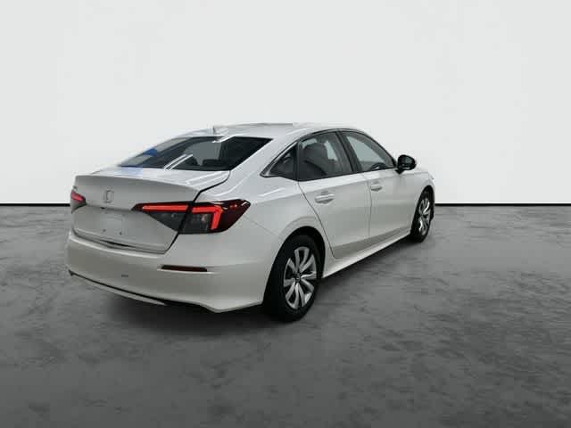 2025 Honda Civic LX Platinum White Pearl at Honda of Clear Lake