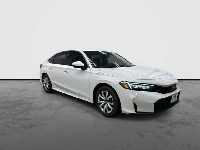 2026 Honda Civic LX Platinum White Pearl at Honda of Clear Lake