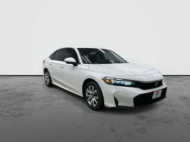 2026 Honda Civic LX Platinum White Pearl at Honda of Clear Lake