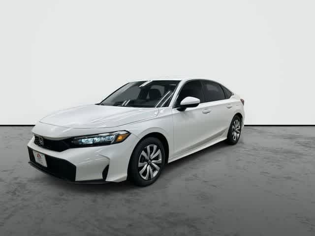 2026 Honda Civic LX Platinum White Pearl at Honda of Clear Lake