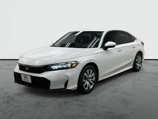 2026 Honda Civic LX Platinum White Pearl at Honda of Clear Lake