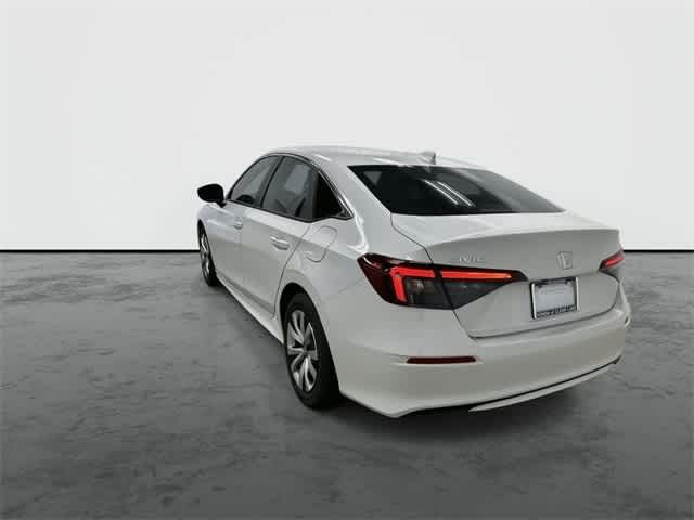 2026 Honda Civic LX Platinum White Pearl at Honda of Clear Lake