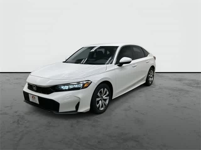 2026 Honda Civic LX Platinum White Pearl at Honda of Clear Lake