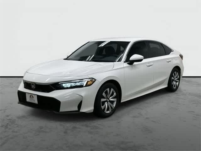 2026 Honda Civic LX Platinum White Pearl at Honda of Clear Lake