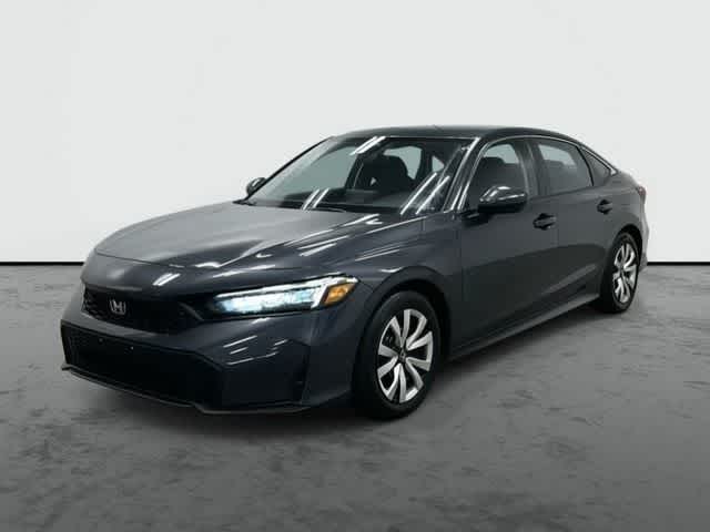 2025 Honda Civic LX Meteorite Gray Metallic at Honda of Clear Lake
