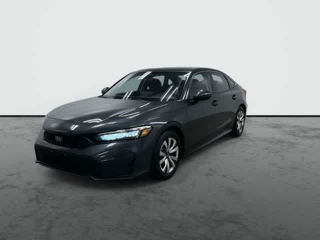 2025 Honda Civic LX Meteorite Gray Metallic at Honda of Clear Lake
