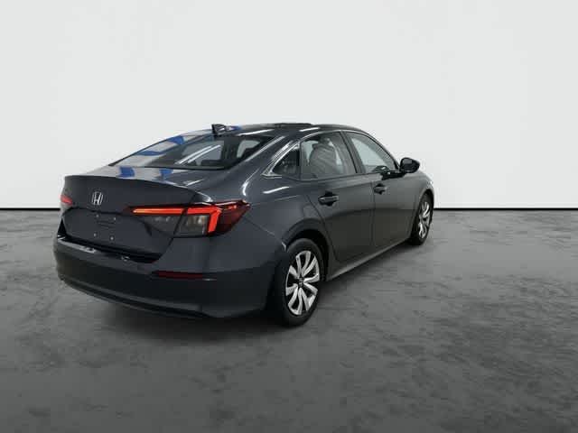 2025 Honda Civic LX Meteorite Gray Metallic at Honda of Clear Lake