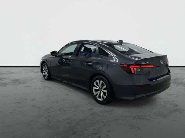 2025 Honda Civic LX Meteorite Gray Metallic at Honda of Clear Lake