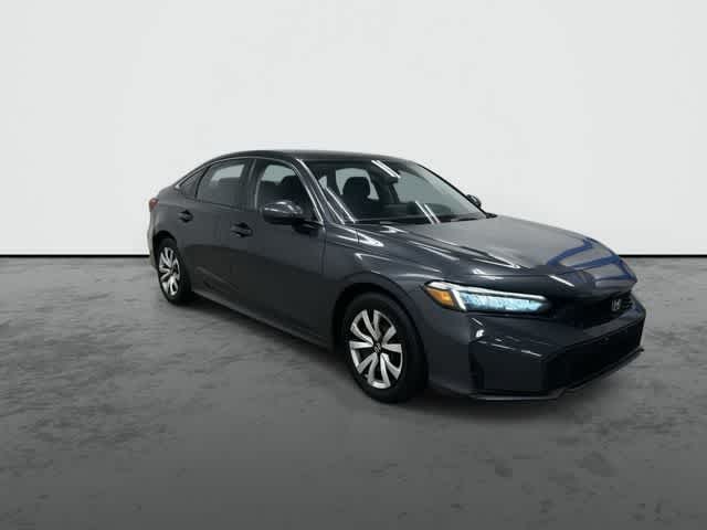 2025 Honda Civic LX Meteorite Gray Metallic at Honda of Clear Lake