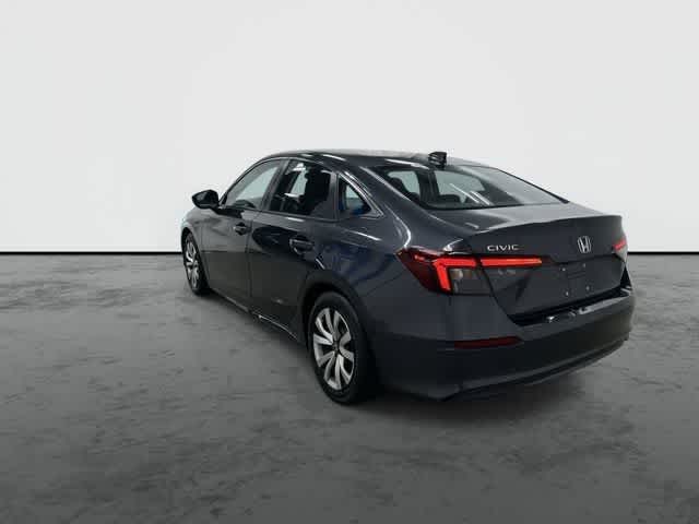 2025 Honda Civic LX Meteorite Gray Metallic at Honda of Clear Lake