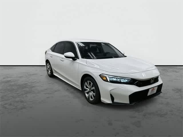 2026 Honda Civic LX Platinum White Pearl at Honda of Clear Lake