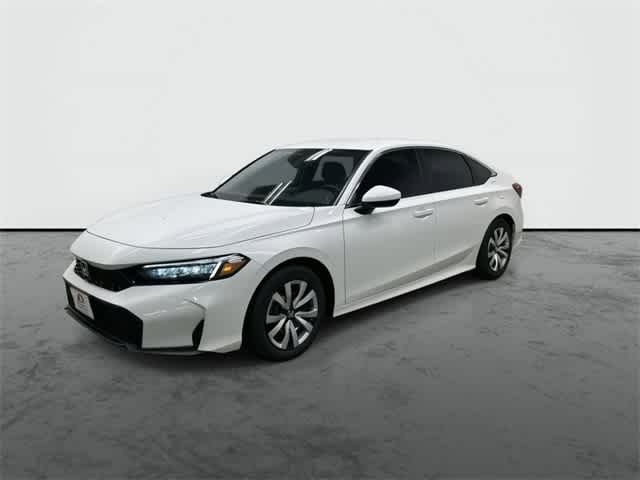 2026 Honda Civic LX Platinum White Pearl at Honda of Clear Lake