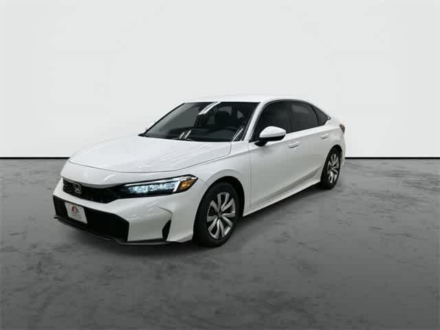 2026 Honda Civic LX Platinum White Pearl at Honda of Clear Lake