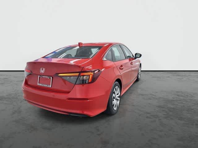2026 Honda Civic LX Rallye Red at Honda of Clear Lake