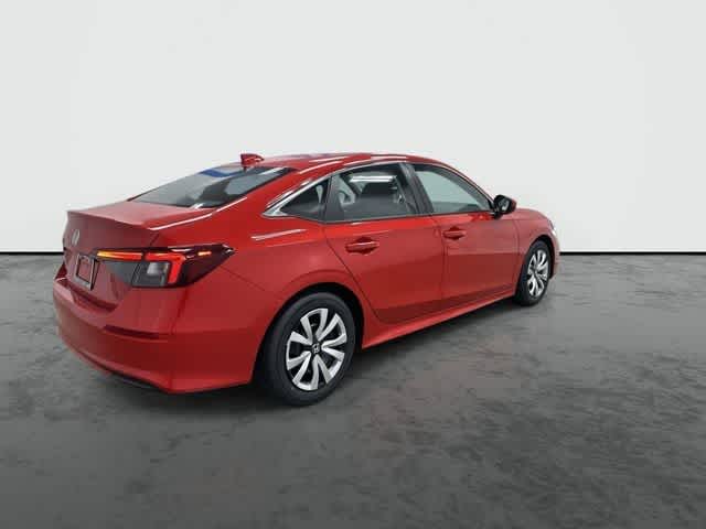 2026 Honda Civic LX Rallye Red at Honda of Clear Lake