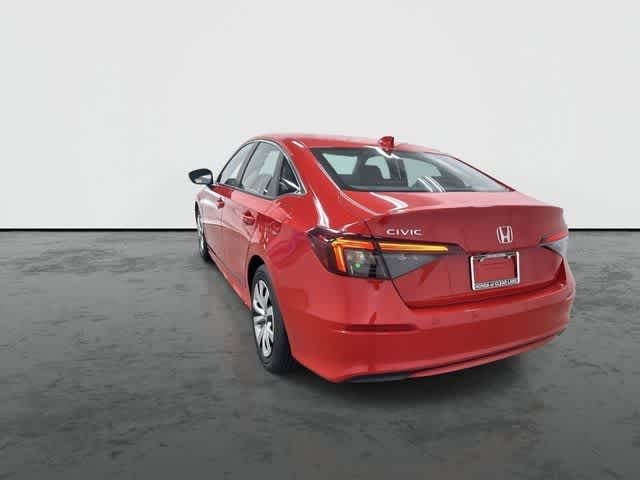 2026 Honda Civic LX Rallye Red at Honda of Clear Lake