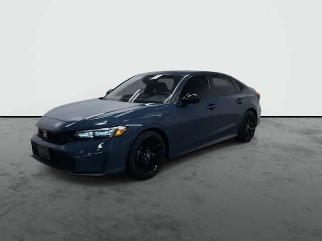 2025 Honda Civic Sport Blue Lagoon Pearl at Honda of Clear Lake