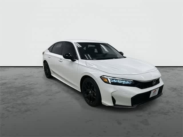 2026 Honda Civic Sport Platinum White Pearl at Honda of Clear Lake