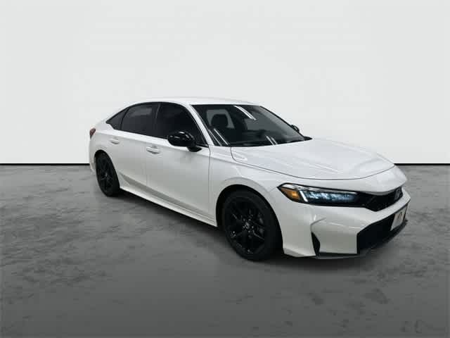 2026 Honda Civic Sport Platinum White Pearl at Honda of Clear Lake