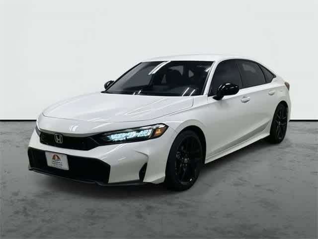 2026 Honda Civic Sport Platinum White Pearl at Honda of Clear Lake