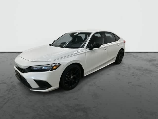 2024 Honda Civic Sport Platinum White Pearl at Honda of Clear Lake