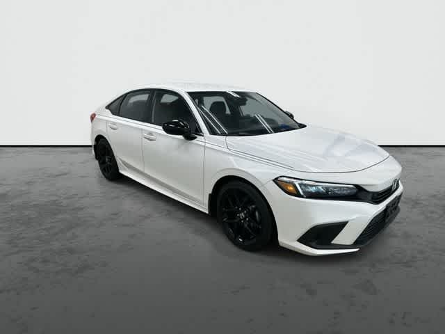 2024 Honda Civic Sport Platinum White Pearl at Honda of Clear Lake
