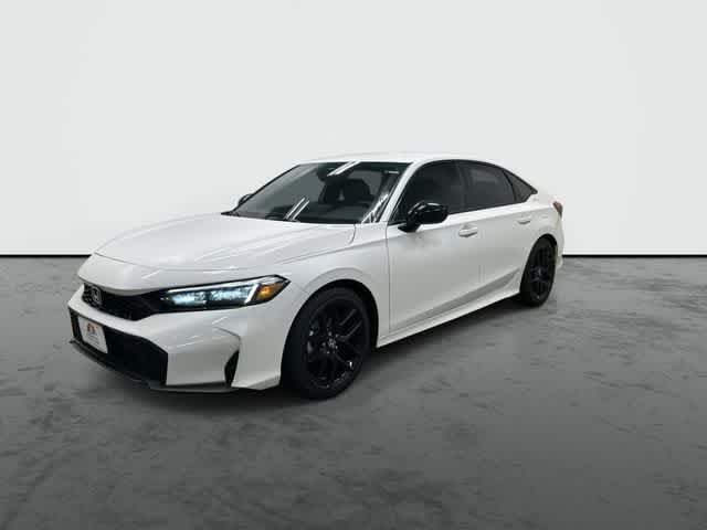 2026 Honda Civic Sport Platinum White Pearl at Honda of Clear Lake