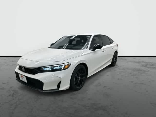 2026 Honda Civic Sport Platinum White Pearl at Honda of Clear Lake