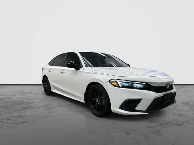 2024 Honda Civic Sport Platinum White Pearl at Honda of Clear Lake