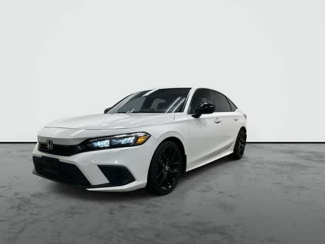 2024 Honda Civic Sport Platinum White Pearl at Honda of Clear Lake