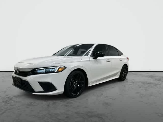2024 Honda Civic Sport Platinum White Pearl at Honda of Clear Lake