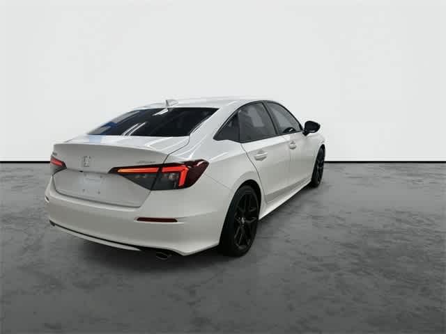 2025 Honda Civic Sport Platinum White Pearl at Honda of Clear Lake