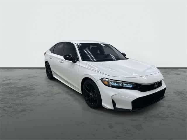 2025 Honda Civic Sport Platinum White Pearl at Honda of Clear Lake