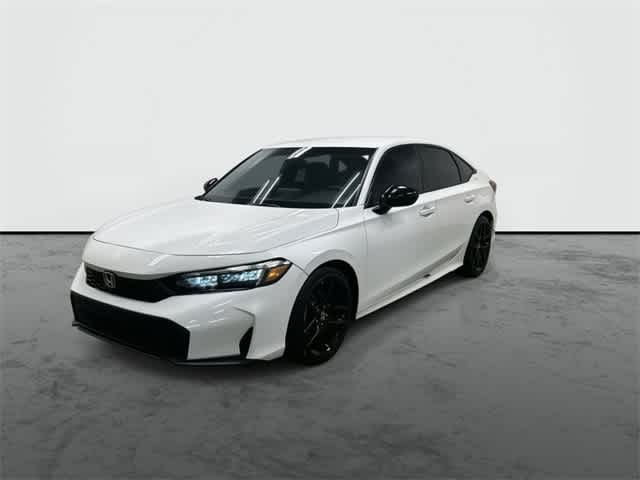 2025 Honda Civic Sport Platinum White Pearl at Honda of Clear Lake