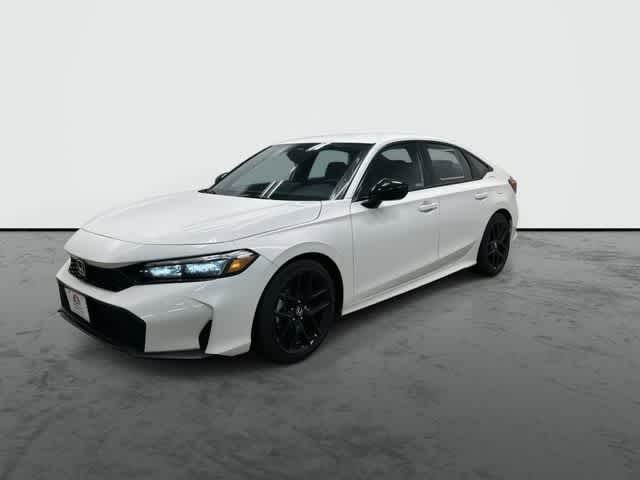 2026 Honda Civic Sport Platinum White Pearl at Honda of Clear Lake