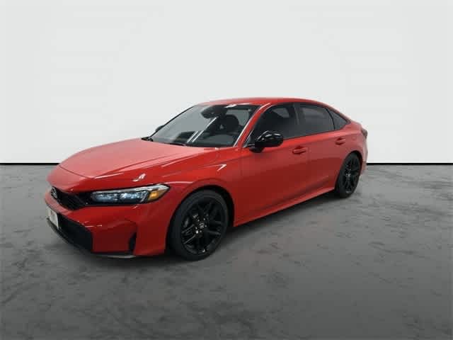 2026 Honda Civic Sport Rallye Red at Honda of Clear Lake