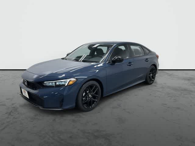 2026 Honda Civic Sport Blue Lagoon Pearl at Honda of Clear Lake